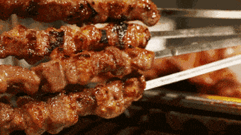 宜宾|特色五花肉+多种荤素烤串+凉拌毛豆+汤包+红糖冰粉~宜宾烤串品牌，正宗川味~【大版烤五花】仅58元享2-3人餐