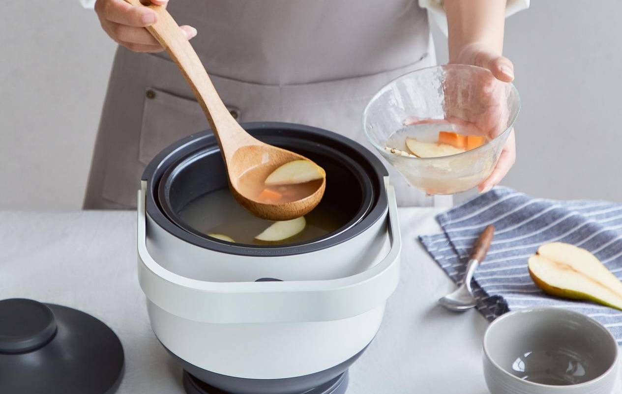 饭煲|小米有品众筹提篮式饭煲：简约设计+“身材”小巧