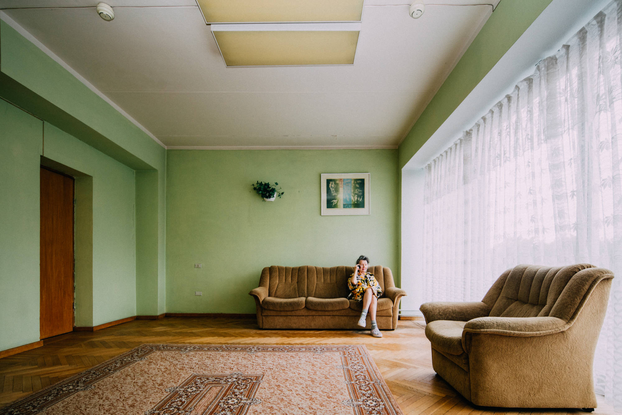 前苏联|摄影师｜章晟：半世纪前的前苏联疗养院，在历史与当下间游走