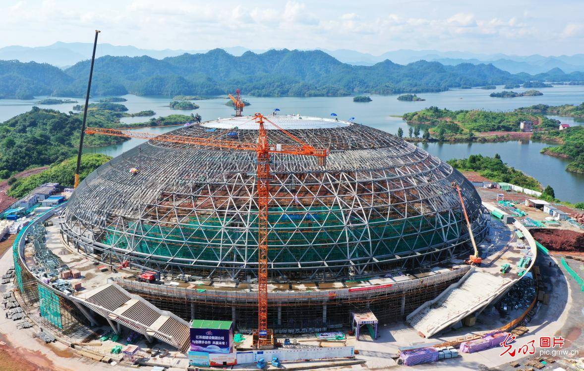 浙江淳安:亚运会自行车场馆主体土建及钢结构工程完工_手机搜狐网