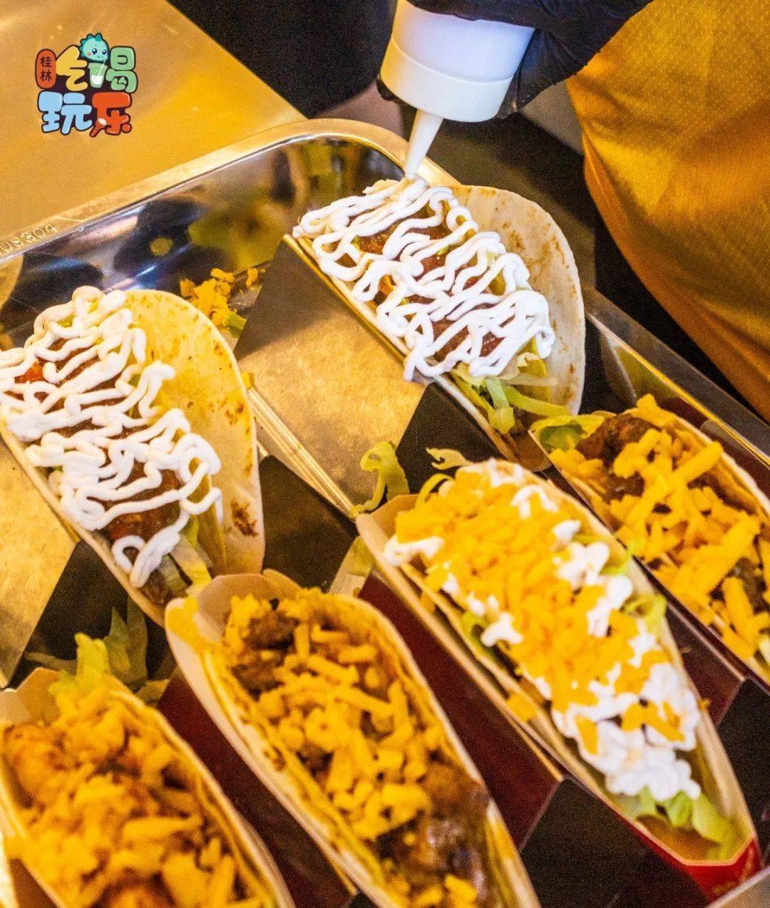 詹姆斯|免费吃！歪头吃的排队店TACO来桂林啦！就在中心...