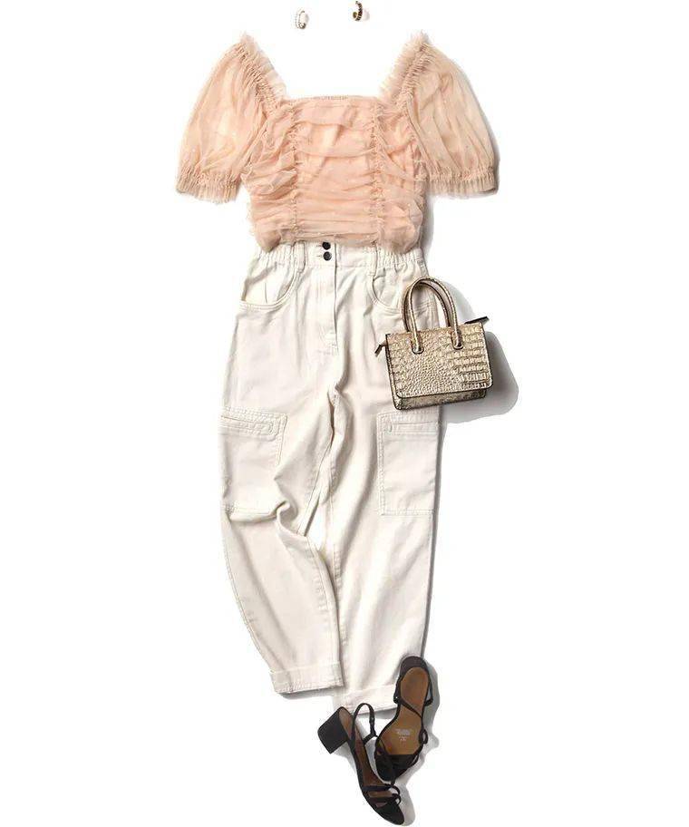 H&amp|H&M粉色绸面半裙反复穿搭力这么强