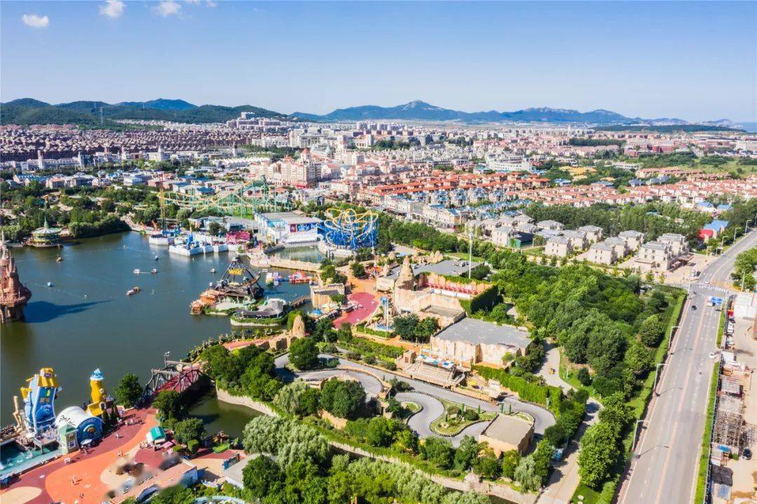 天上地下看大连金石滩发现王国和鲁能集团项目美景
