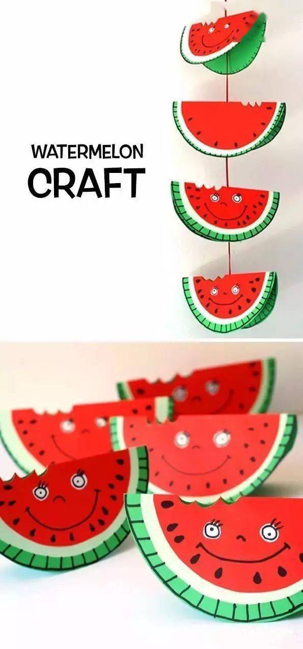 教程|孩子超喜欢哦!简单易学的水果手工教程一网打尽