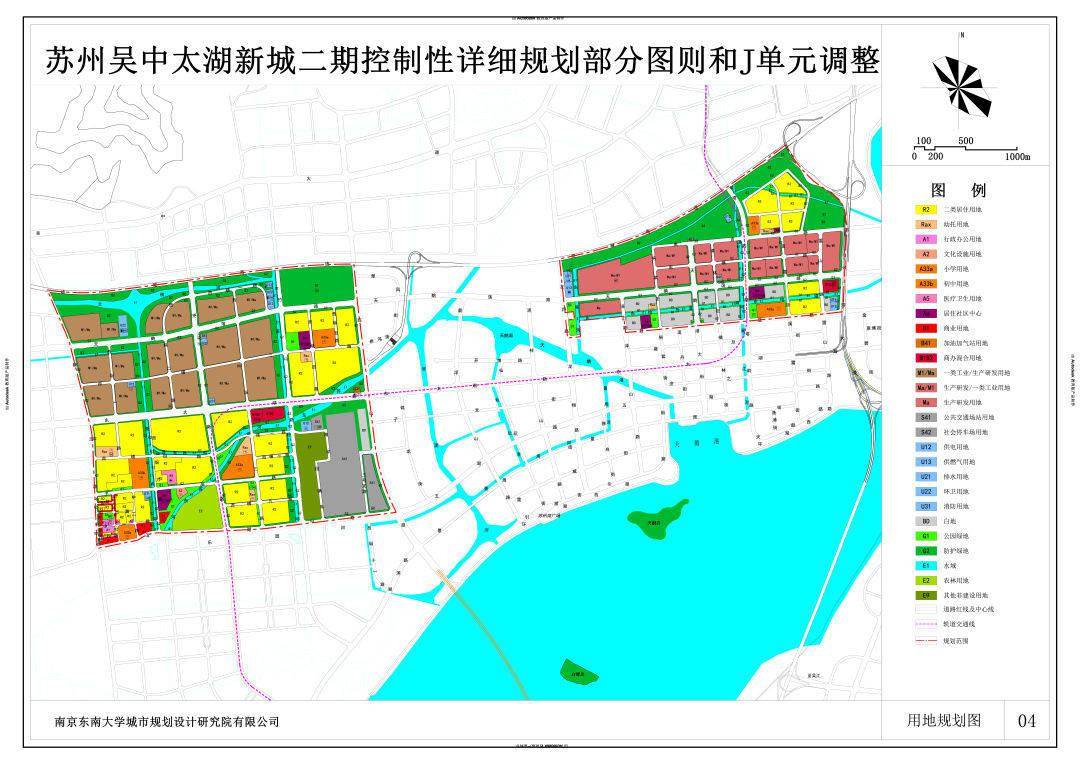 【公示】吴中太湖新城二期控规调整部分图则公布_手机搜狐网