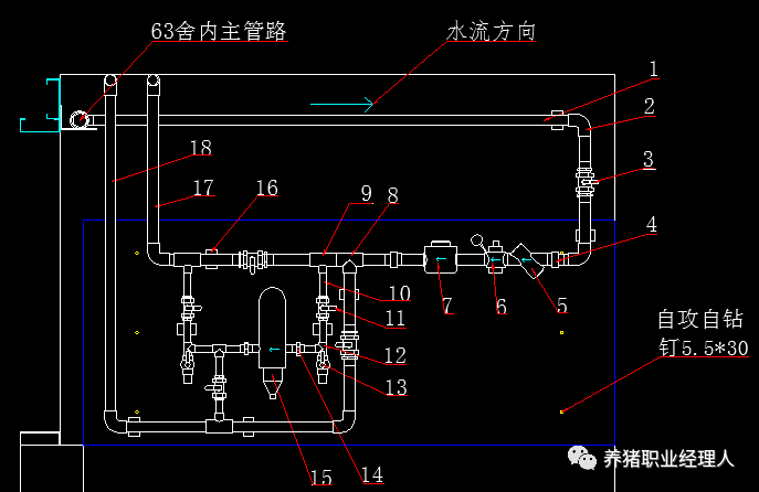 现代化猪场的水线运行与维护(1)