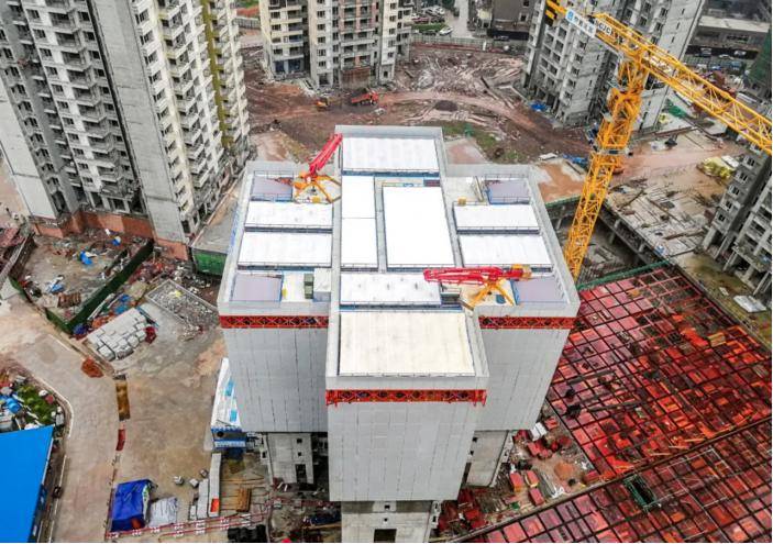 住宅|大型自动化机器造楼，三天一层，国产“住宅造楼机”投用