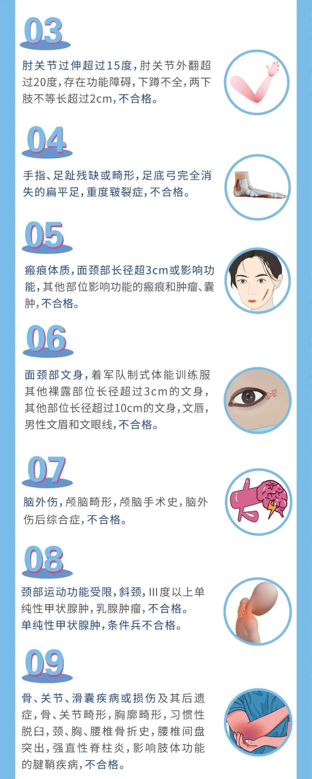 征兵|2020征兵宣传片震撼来袭！一图看懂征兵体检新标准