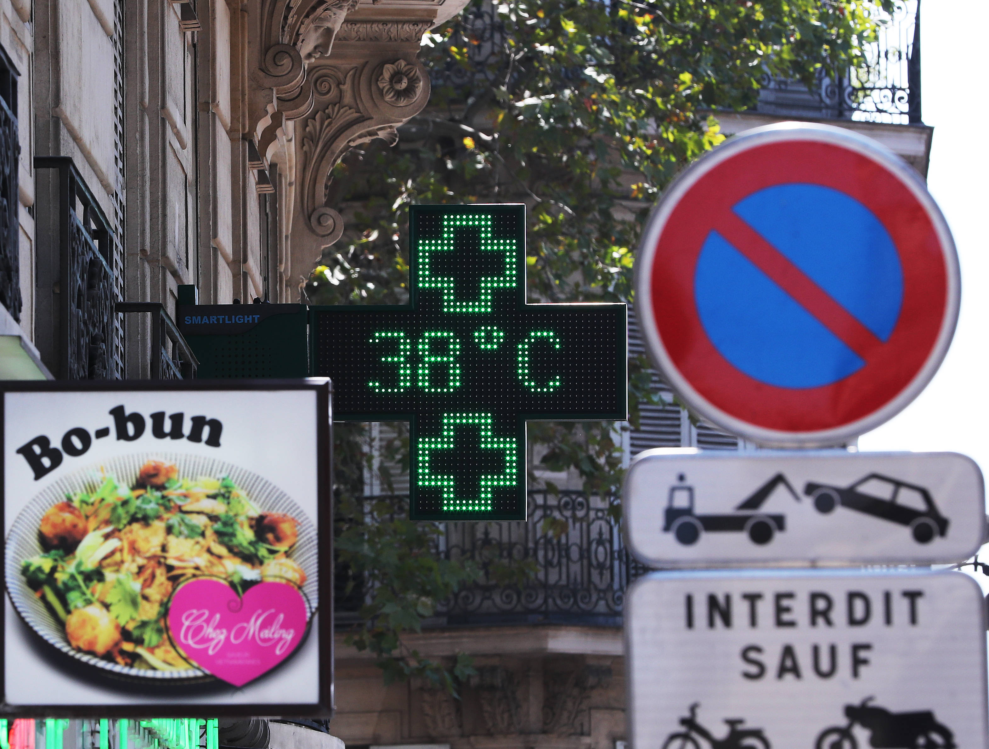 避暑|热浪袭法国