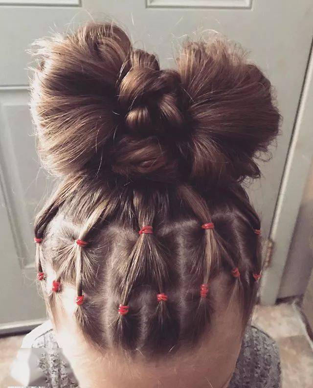 女儿|生个女儿，就要这样扎头发，又美又仙羡慕skr人！