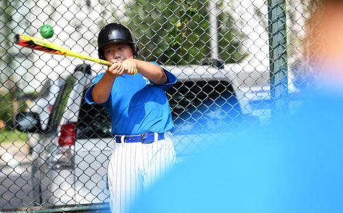 健身|“齐”心“鲁”力|全民健身——夏日里的棒球少年
