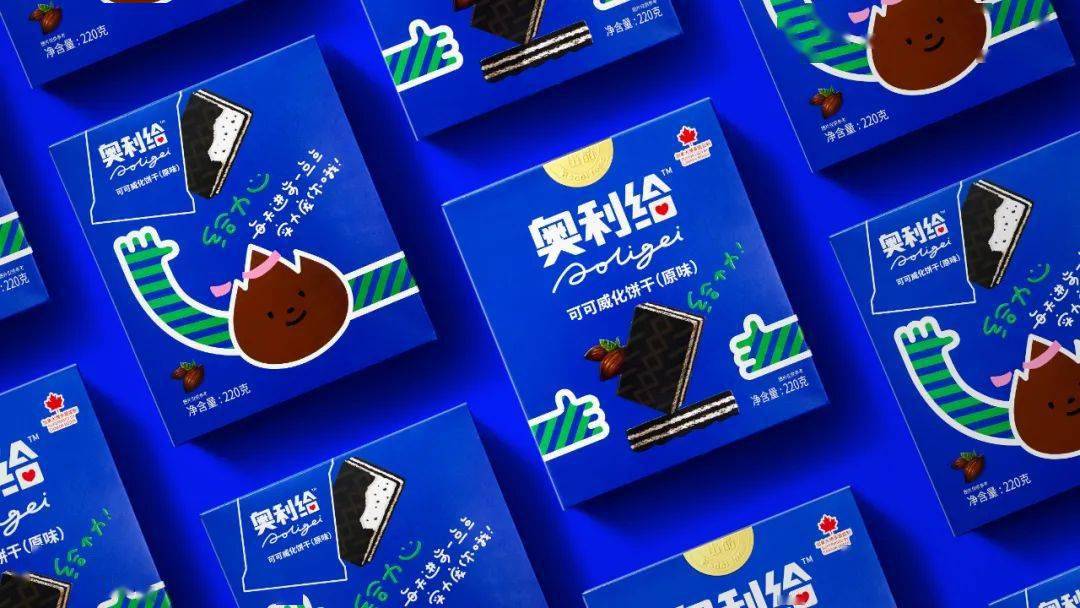 给力一夏-奥利给可可威化饼干(原味)