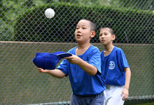 健身|“齐”心“鲁”力|全民健身——夏日里的棒球少年