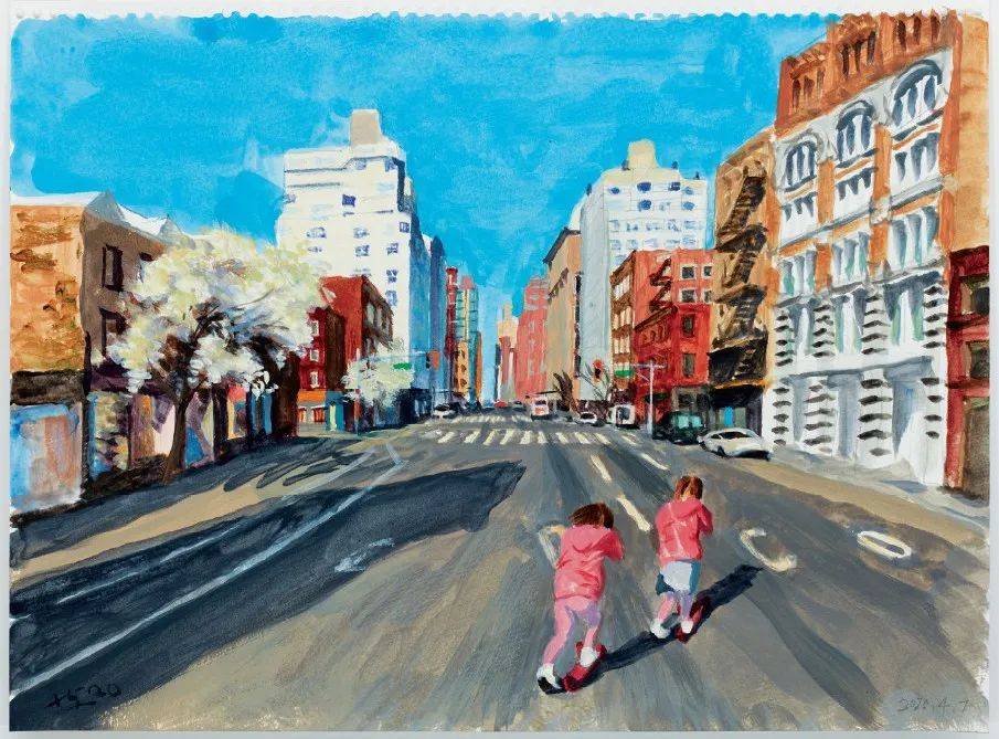 刘小东|因为疫情滞留，中国画家画下纽约的脆弱一面