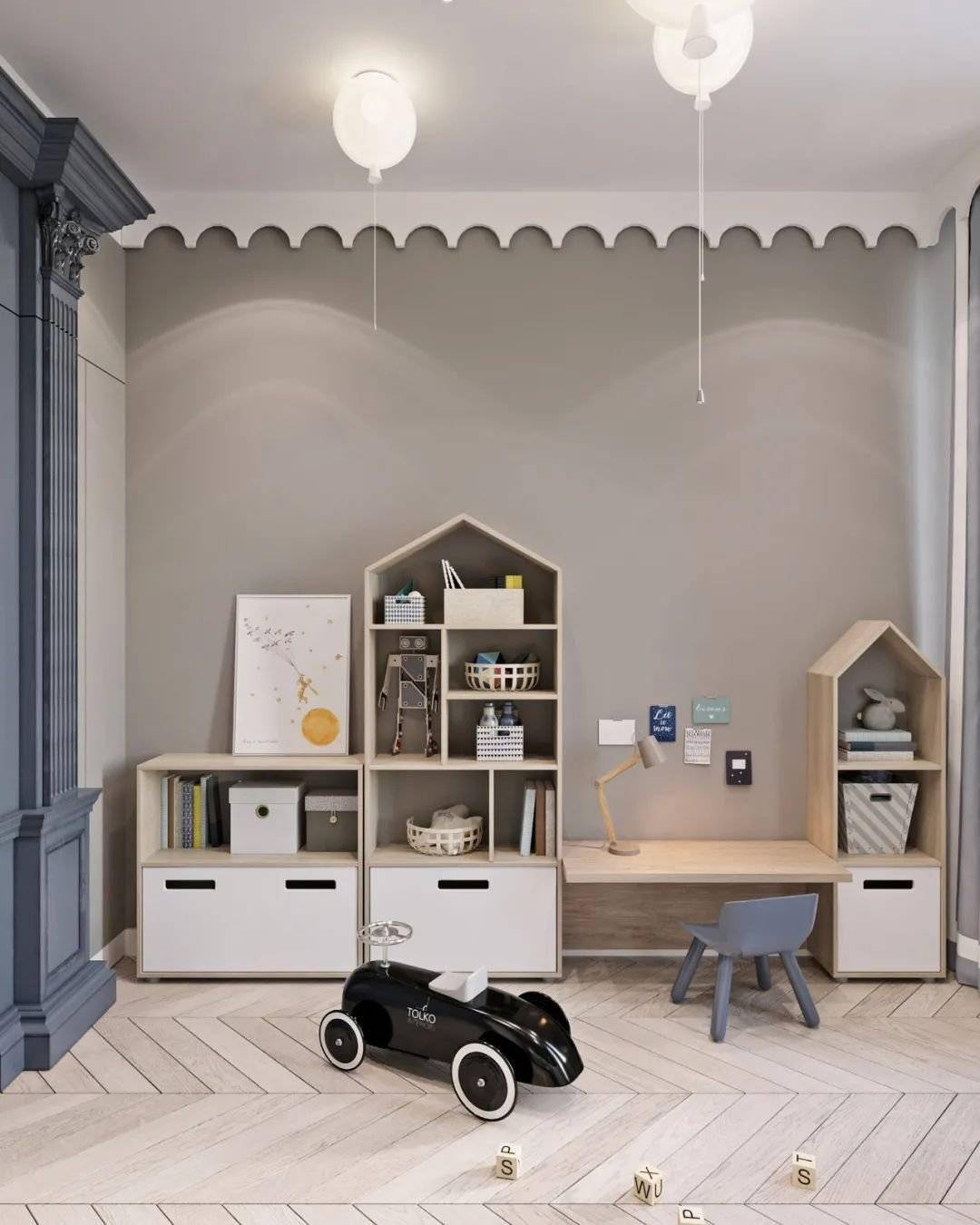 装修|大宅别墅男童房装修设计