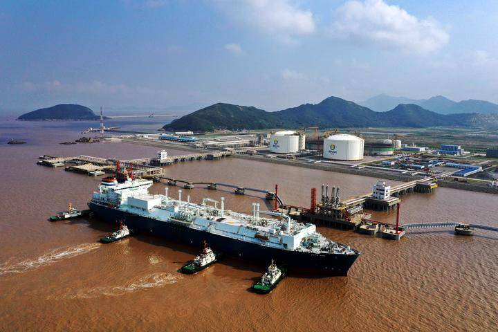 新奥|浙江省级天然气管网新添一大气源，从舟山接收站穿越海底而来