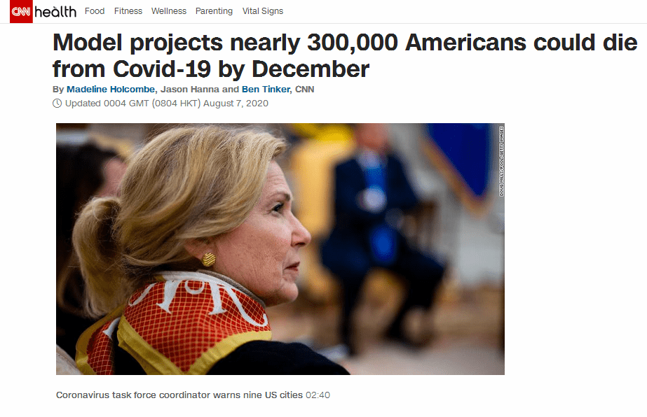 控制|研究预测到12月有近30万新冠死亡病例，美媒：美国在控制病毒上的失败很独特……