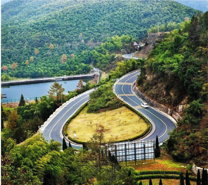 你镜头下的网红公路_天荒坪