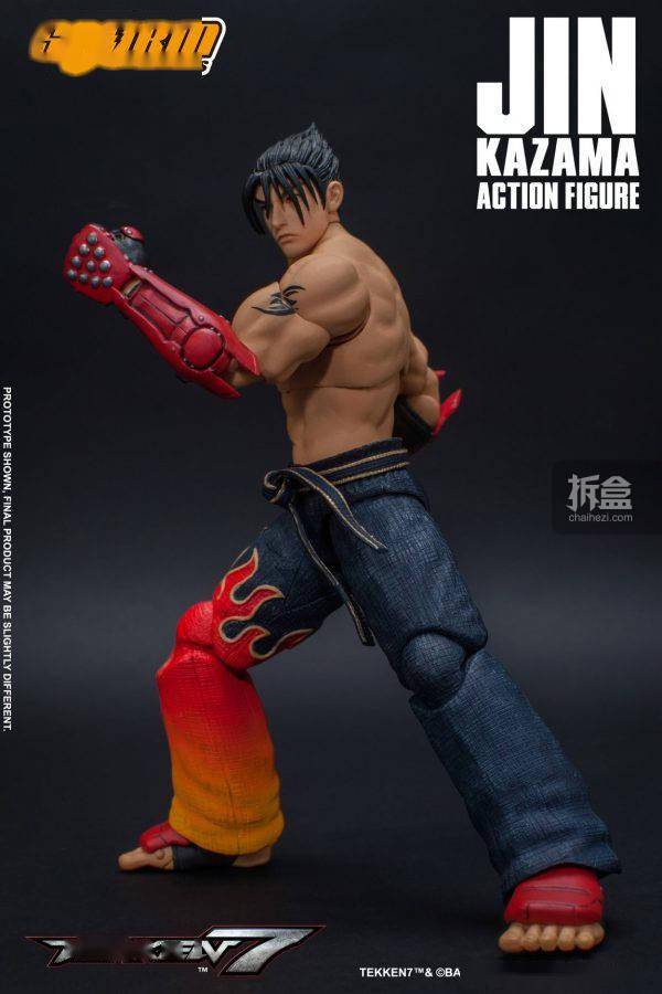 storm toys 铁拳7 jin kazama 风间仁 可动人偶