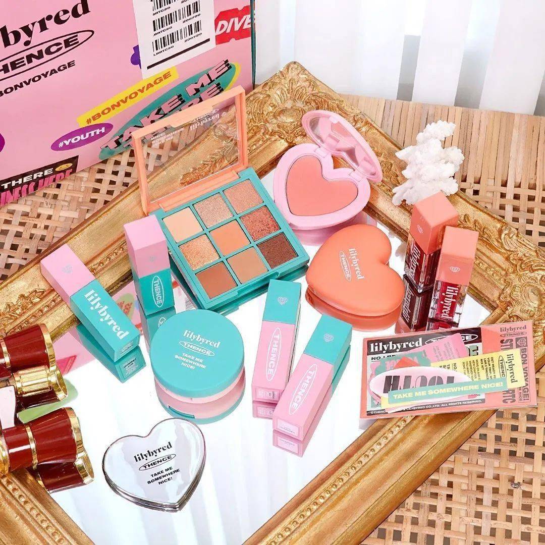 彩妆|Thence和Lilybyred联手打造出了一系列新的彩妆敲吸睛！