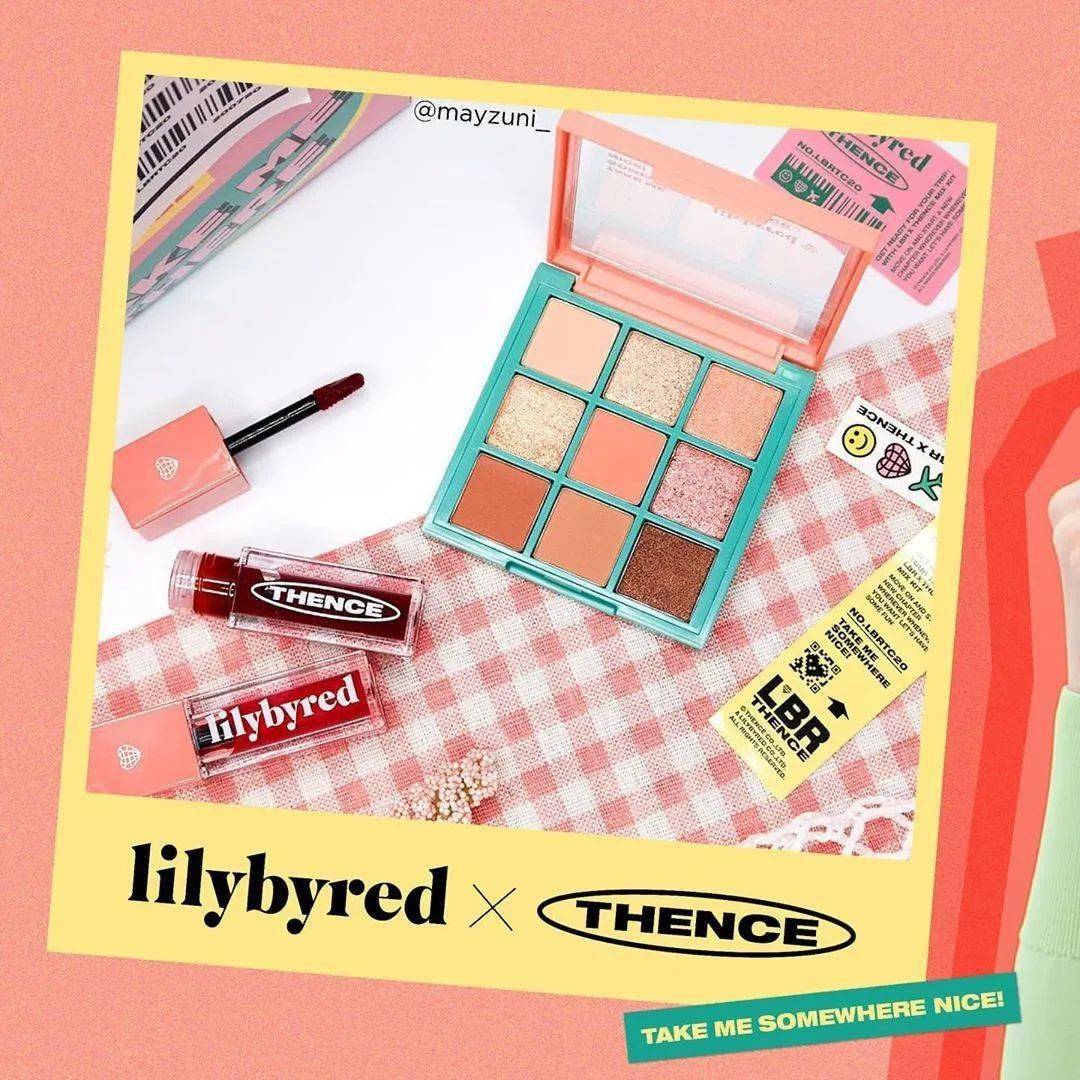 彩妆|Thence和Lilybyred联手打造出了一系列新的彩妆敲吸睛！
