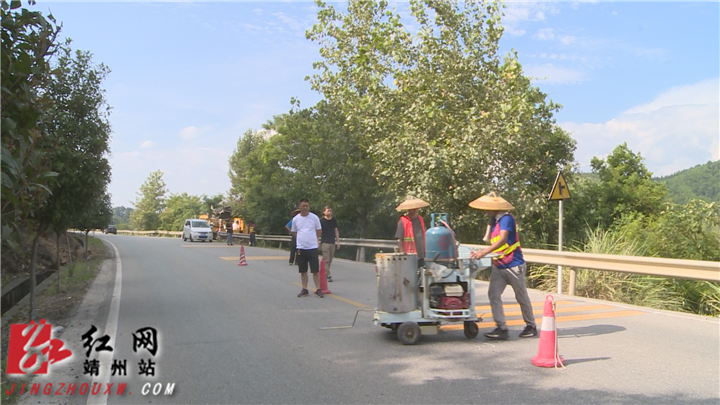 rednet|靖州将新增11处农村公路平交路口减速带