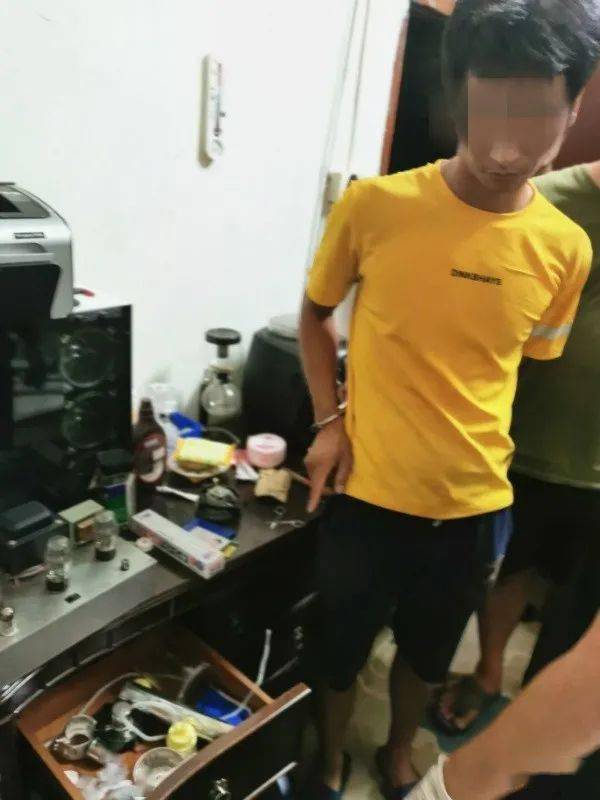 陆丰警方严打涉毒违法犯罪又有九名涉毒人员落网