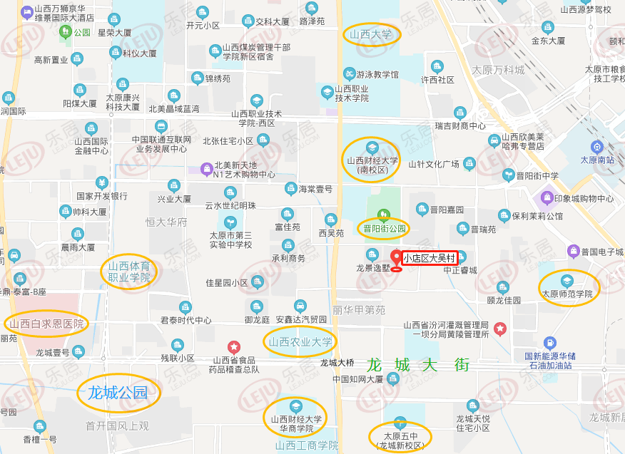 太原市小店区2020GDp_太原市小店区详细地图(2)