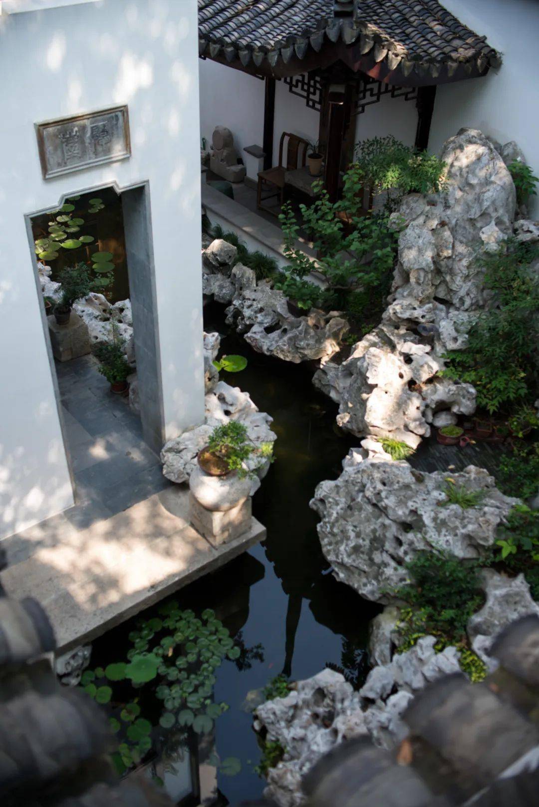 中式庭院,素雅静逸的东方意境_山山水水