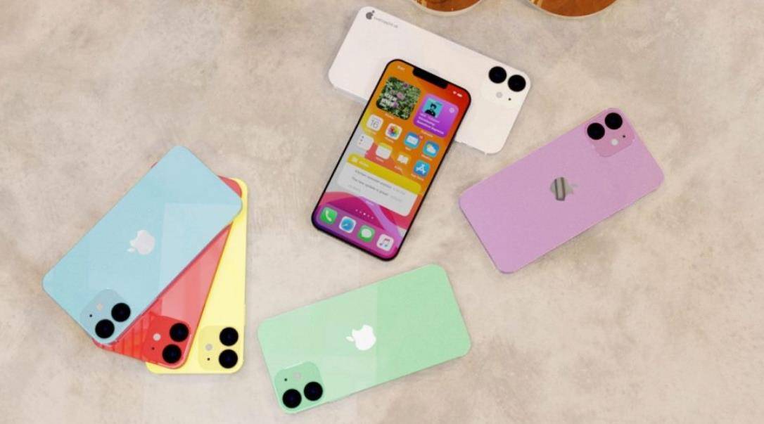 iPhone|5.4英寸iPhone 12概念设计图曝光：多种配色可选