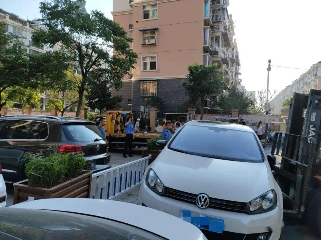 舒城小区车辆乱停乱放专项整治行动来了