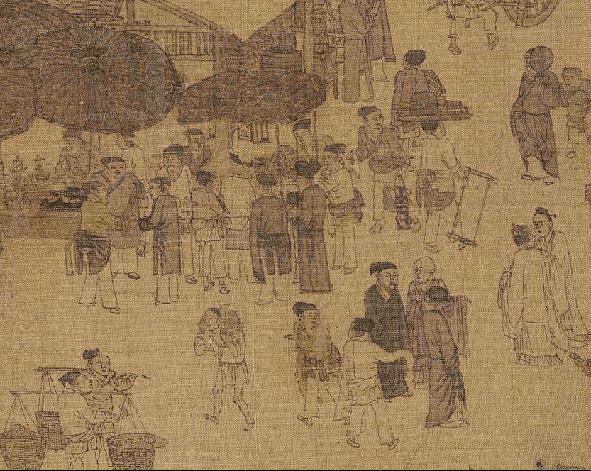 佛教艺术说说清明上河图里的僧人