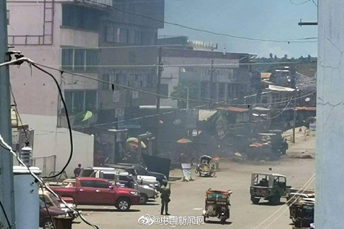 菲律宾发生爆炸已致6人死亡  爆炸原因是装载了简易爆炸装置的摩托车引起的