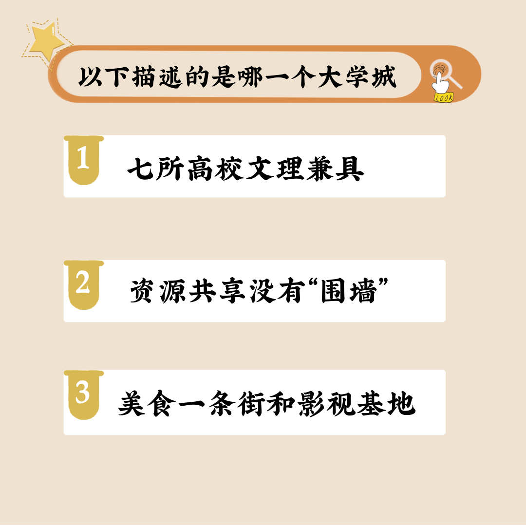 用三个关键词，就可以定位你的大学城？