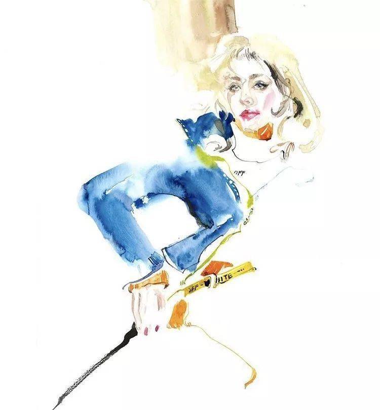 Chiu|超级仙美的绘画步骤分享！Ping-Yu Chiu助你水彩时装画更上一层楼！