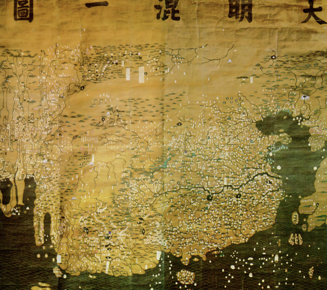 制图学|地图的历史⑥︱游走在制图学与山水画之间的中国传统地图