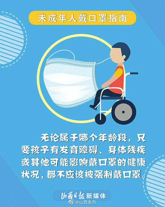 口罩|未成年人戴口罩指南来了！5张海报了解一下