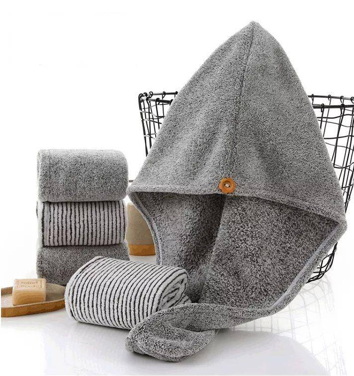 发丝|?日式神级干发帽, 5分钟告别头发湿哒哒!不伤发丝、不掉毛 ,人手必备!