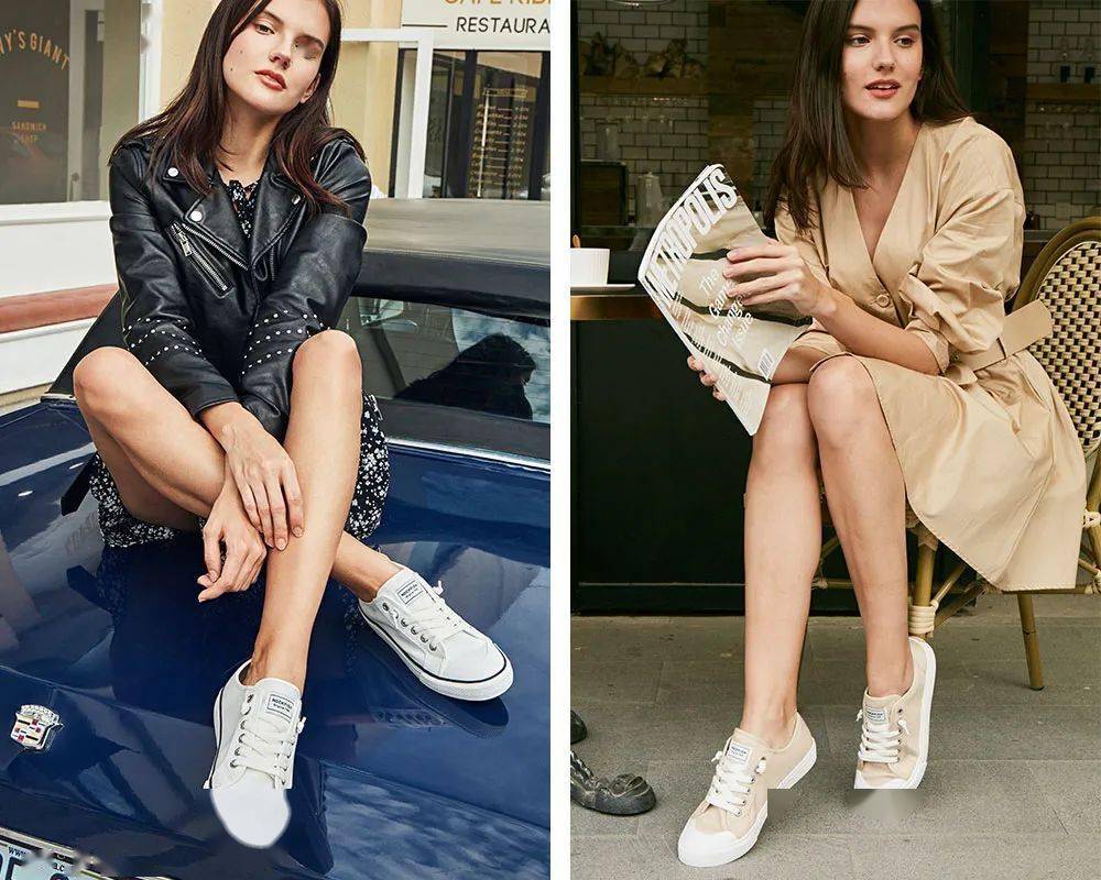 小白|超级团 | 英国帆布小白鞋，不怕水，不怕脏，不用系鞋带