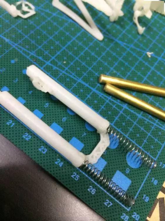 细节|手工打造Demo8速降车模型