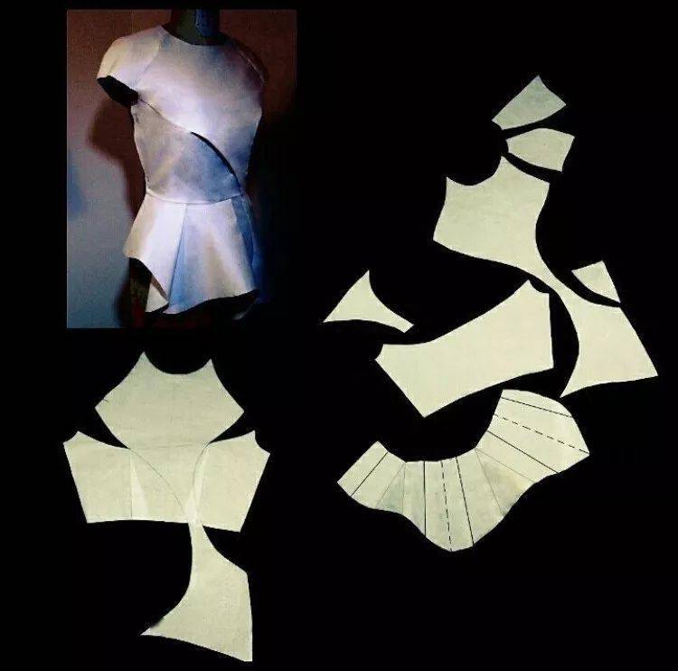 Fabric|100+份立体裁剪结构解析范例！白坯布上的造型艺术，补充下缺失的灵感吧！