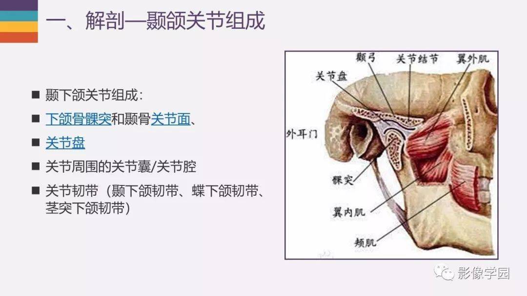 颞颌关节病变的mri诊断