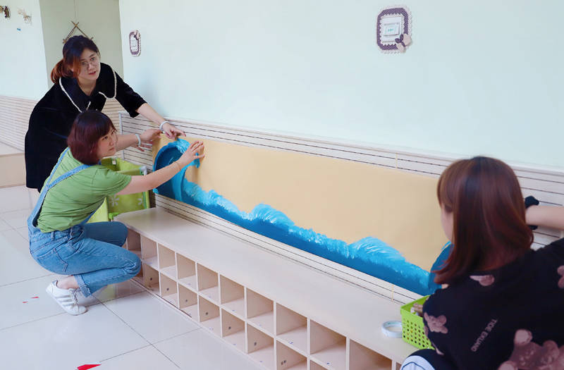 防控|济南市历下百合、东城御景幼儿园暖心迎开学