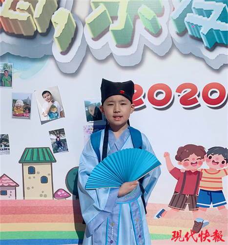 仪式|仪式感满满！小学生穿汉服迎接新学期