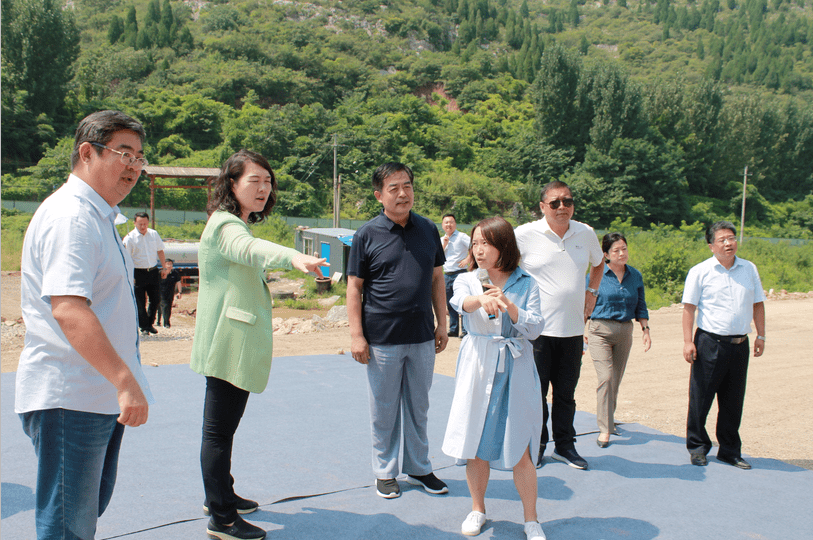 淄博市重大文旅项目现场观摩点评组 来淄川区观摩 中华传统民俗文化