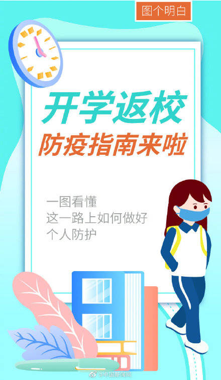 防疫|开学返校，防疫指南来啦！