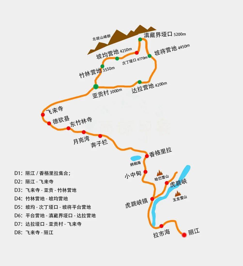 驴探秘梅里北坡轻吻卡瓦格博走进神山深处的冰川密境7日徒步活动