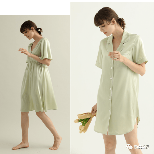 丝绸|30岁+的轻熟女，穿上丝绸家居服装才是自己