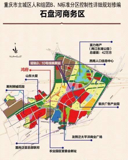 石盘河商务区规划示意图(图片来源于网络)