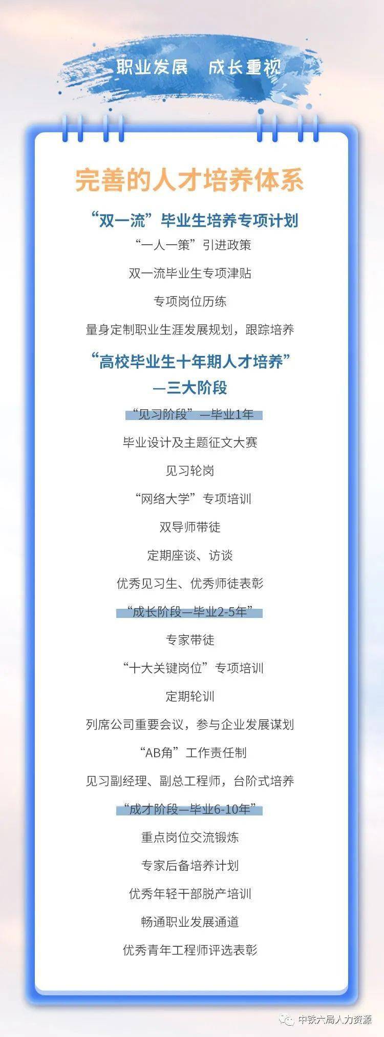 中铁六局2021届秋季校园招聘正式启动